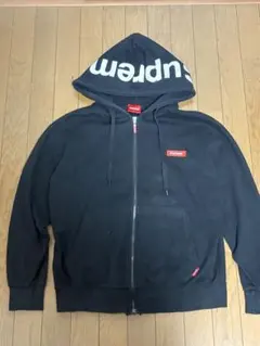 supremeジップパーカー