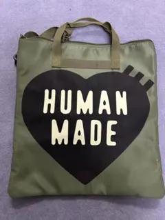 新品未使用HUMAN MADE トートバッグ ネイビー ネイビー（紺）系 HUMAN MADE(ヒューマンメイド) トートバッグ