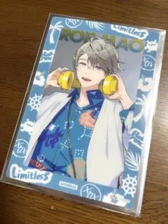 にじさんじ　ROF-MAO 2ndLIVE 特典クリアカード　甲斐田晴　ろふまお