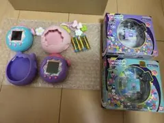 たまごっちパラダイス　ジェイドフォレスト　パープルスカイ　ケース付き