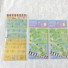 キャンドゥ　平成女児　シール帳　シール　3点セット