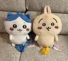 ちいかわ　ハチワレ　うさぎ　リュック　ぬいぐるみ　2個セット
