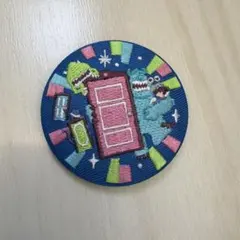 《新品》ディズニー 刺繍缶バッジ 第二弾 モンスターズインク