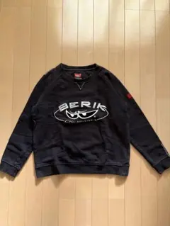 BERIK ブラック トレーナー スウェット