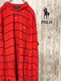 90s LARPH RAULEN ポロシャツ ボーダー ラガーシャツ