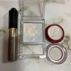 コスメセット３点　ハイライト　眉マスカラ　アイシャドウ