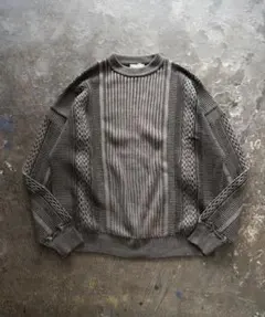 YASHIKI Kuchiba Knit チャコールのサムネイル
