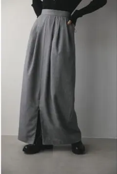 STYLE MIXER/フロントジップスリットスカート