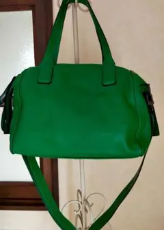 INDIVI(インディヴィ)2wayショルダーバック グリーン 緑 バッグのサムネイル