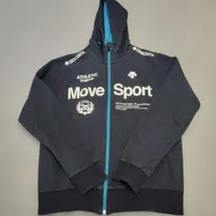 DESCENTE Move Sport ジャージ L ネイビー