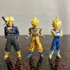 ドラゴンボールZ フィギュア 孫悟空 ベジータ トランクス セット 約14cm