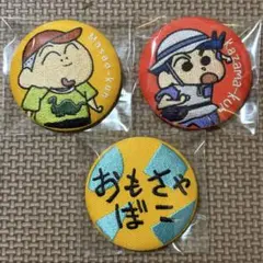 クレヨンしんちゃん シロ しんちゃん 刺繍缶バッジ - メルカリ