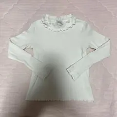 any FAM フリル付き長袖カットソー 120