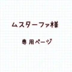 ムスターファ様✱専用ページ
