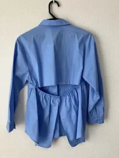 【新品】ZARA ブルーシャツ 152cm