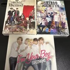 SHINee THE FIRST スペシャルボックス・初回限定盤・通常盤トレカ付