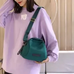 ショルダーバッグ ボディーバッグ 斜め掛けバッグ  グリーン