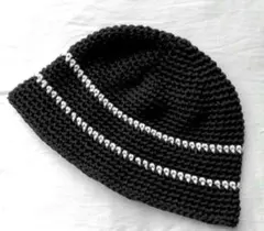 1 コットン　10 クラッシャーハット　クロシェハット　バケットハット