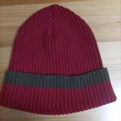 COMME CA ISM 赤 ニット帽