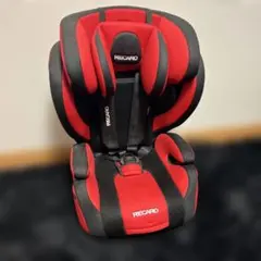 RECARO ジュニアシート レッド×ブラック