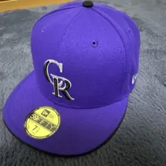 ニューエラ 59FIFTY ロッキーズ オルタネイト 2 パープル 7 1/2