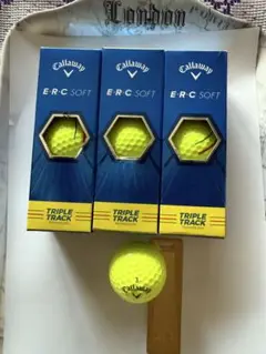 Callaway E-R-C Soft ゴルフボール 3個入り×3とおまけ付き