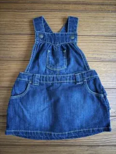 OLD NAVY デニムフリルワンピース 6-12ヶ月のサムネイル