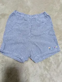 ファミリア　ギンガムチェックショートパンツ