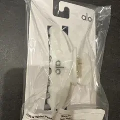 新品 alo ヘアクリップ90's Claw Clip ホワイトパール - メルカリ