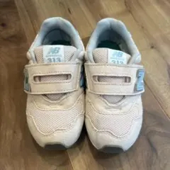 【美品】New Balance 313 ベージュ スニーカー16センチ