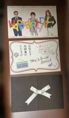 THE ALFEE Alfee Mania バースデーカード 2002 - メルカリ