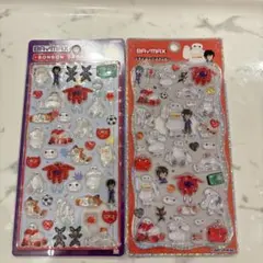 ダ*。様 正規品 ベイマックス ボンドロップシール プチドロップシール 2枚セッ
