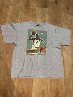 90s USA製 NIKE ペニー・ハーダウェイ 半袖Tシャツ L