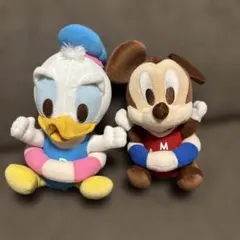 ドナルドダック＆ミッキーマウス ぬいぐるみ