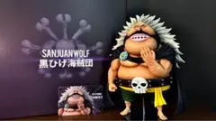 ワンピース　フィギュア　サンファン・ ウルフ ワンピース フィギュア ガレージキット サンファン・ウルフ 黒