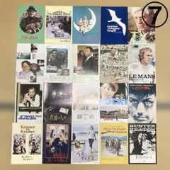 映画パンフレットセット⑦人間ドラマ系洋画まとめ売り当時物初版昭和レトロハリウッド