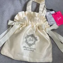 Rady　フリルトートバッグ　white♡