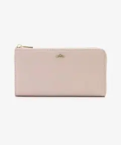 新作　新品未使用　アフタヌーンティー　Lファスナー長財布　フラワーチャーム　本革のサムネイル