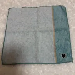 Francfranc ハンカチ レディースハンカチ 青ハンカチ