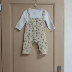 おさるのジョージ　ロンパース 70サイズ