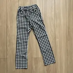 F.O.KIDS　ギンガムチェック ストレートパンツ　130サイズ