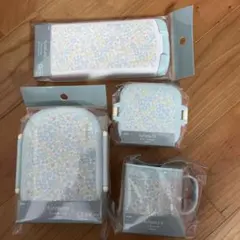 フタフタ　トリオセット　お弁当箱　コップ　セット