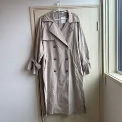 イング　ダブルブレスト トレンチコート