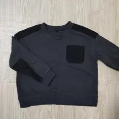 coca キッズ トレーナー チャコールグレー 120cm
