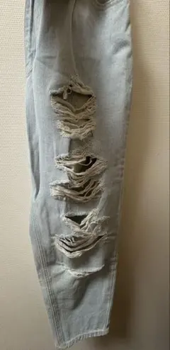 WEGO ダメージデニムパンツ M