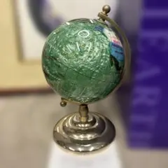상태좋음 箱説明書付 ピィアース PIEARTH 宝石地球儀 天然石 卓上インテリア