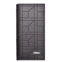 メンズ 長財布 ダークブラウン 薄型 大容量 カードケース 小銭入れ