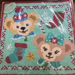 ダッフィー 2011クリスマス シェニール織りハンドタオル