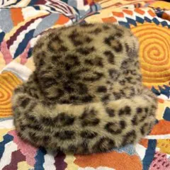 アニマル・ヒョウ柄　ZARA ファーハット