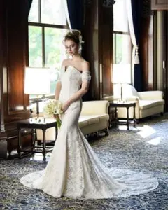 マーメイドドレス　ウエディングドレス　merry marry ブライダルインナー